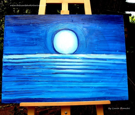 Notte.Olio su tela. 2014